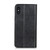For Xiaomi Redmi 9A Magnetic Crazy Horse Texture Horizontal Flip Leather Case with Holder & Card Slots & Wallet(Black)