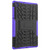 For Lenovo Tab M10 Plus TB-X606F Tire Texture Shockproof TPU+PC Protective Case with Holder(Purple)