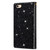 For iPhone 6 Plus / 6s Plus Multi-card Slots Starry Sky Laser Carving Glitter Zipper Horizontal Flip Leather Case with Holder & Wallet & Lanyard(Black)