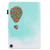For Amazon Kindle Fire HD 8 (2020) Painted Flat Leather Case with Card Slot & Wallet & Holder & Sleep / Wake-up Function(Balloon House)