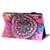 For Amazon Fire HD 8 Horizontal Flip Leather Case, with  Card Slots & Holder & Photo Frame(Datura Flowers)