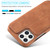 For iPhone 12 Pro Max LC.IMEEKE Hon Ancient Series Horizontal Flip Leather Case with Holder & Card Slot(Brown)