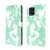 For Samsung Galaxy A71 5G Cloud Fog Pattern Horizontal Flip Leather Case with Holder & Card Slot & Wallet(Mint Green)