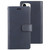 For iPhone 12 Pro Max GOOSPERY MANSOOR Crazy Horse Texture Horizontal Flip Leather Case with Holder & Card Slots & Wallet(Navy Blue)