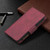 For iPhone 12 Pro Max Skin Feel Detachable Magnetic Zipper Horizontal Flip PU Leather Case with Multi-Card Slots & Holder & Wallet & Photo Frame & Lanyard(Red)