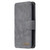 For Huawei Y6 (2019) Detachable Frosted Magnetic Horizontal Flip Leather Case with Card Slots & Holder & Zipper Wallet & Photo Frame(Grey)