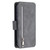 For Huawei Y6 (2019) Detachable Frosted Magnetic Horizontal Flip Leather Case with Card Slots & Holder & Zipper Wallet & Photo Frame(Grey)