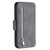 For iPhone XS Max Detachable Frosted Magnetic Horizontal Flip Leather Case with Card Slots & Holder & Zipper Wallet & Photo Frame(Grey)