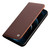 For iPhone 12 Pro Max QIALINO Business Horizontal Flip Leather Case with Holder & Card Slots & Wallet(Brown)