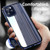 For iPhone 12 mini Double Sides Tempered Glass Magnetic Adsorption Metal Frame HD Screen Case (Black)