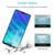 For Huawei P Smart 2020 50 PCS 0.26mm 9H 2.5D Tempered Glass Film