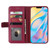 For iPhone 12 Pro Max GEBEI Top-grain Leather Horizontal Flip Protective Case with Holder & Card Slots & Wallet & Photo Frame(Wine Red)