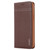 For iPhone 12 / 12 Pro GEBEI Top-grain Leather Horizontal Flip Protective Case with Holder & Card Slots(Brown)