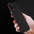 For iPhone 12 Pro Max Aurora Series Lens Protector + Metal Frame Protective Case(Black Red)