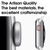 W46 1.75 inch IPS Color Screen IP68 Waterproof Smart Watch, Support Sleep Monitor / Heart Rate Monitor / Blood Pressure Monitoring(Black)