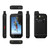 UNIWA B6000 PTT Walkie Talkie Rugged Phone, 4GB+64GB, IP68 Waterproof Dustproof Shockproof, 5000mAh Battery, 4.7 inch Android 9.0 MTK6762 Octa Core up to 2.0GHz, Network: 4G, NFC, OTG (Black)