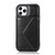 For iPhone 12 Pro Max Multi-functional Cross-body Card Bag TPU+PU Back Cover Case with Holder & Card Slot & Wallet(Black)
