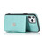 For iPhone 12 / 12 Pro Multi-functional Cross-body Card Bag TPU+PU Back Cover Case with Holder & Card Slot & Wallet(Green)