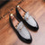 British Style Pointed Shoes Versatile Casual Shoes Slip-on Men Shoes, Size:41(Gray)