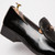 British Style Pointed Shoes Versatile Casual Shoes Slip-on Men Shoes, Size:41(Gray)