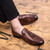 Men Comfortable Gentleman Business Fashion Pointed Dress Men Shoes, Size:39(Brown)