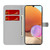 For Samsung Galaxy A32 4G Cloud Fog Pattern Horizontal Flip Leather Case with Holder & Card Slot & Wallet(Purple)