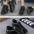 Men Fashion British Style Sports Shoes, Size:38(Black)