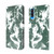 For Samsung Galaxy A70 / A70s Cloud Fog Pattern Horizontal Flip Leather Case with Holder & Card Slot & Wallet(Dark Green)
