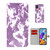For Samsung Galaxy A21s Cloud Fog Pattern Horizontal Flip Leather Case with Holder & Card Slot & Wallet(Purple)