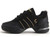 Soft Bottom Mesh Breathable Modern Dance Shoes Heightening Shoes for Women, Shoe Size:39(Black Gold)