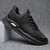 Men Running Height Increasing All Match Sports Shoes, Size: 41(Black)