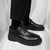 ENLEN&BENNA YC8865 Casual Leather Shoes Men Thick Bottom Increase Simple Shoes, Size: 41(Black)