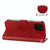 For iPhone 11 Pro Max 7-petal Flowers Embossing Pattern Horizontal Flip PU Leather Case with Holder & Card Slots & Wallet & Photo Frame (Red)