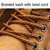 SY-5888 Outdoor Work Shoes Casual Lovers Martin Boots Men Shoes, Size: 42(Khaki)