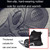 QC-YY2001 Winter Hiking High-top Sports Fleece Men Shoes Outdoor Work Shoes, Size: 44(Black)