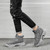 QC-YY2001 Winter Hiking High-top Sports Fleece Men Shoes Outdoor Work Shoes, Size: 42(Grey)