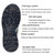 CQB-001 Outdoor Sports Waterproof Breathable Hiking Boots, Spec: Standard Type(43)