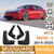 For TESLA MODEL S 2014-2020 4pcs/Set Car Auto Soft Plastic Splash Flaps Fender Guard For TESLA MODEL S 2014-2020 4pcs/Set Car Auto Soft Plastic Splash Flaps Fender Guard