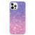 For iPhone 13 Pro Max Gradient Color Shell Texture IMD TPU Shockproof Case (Gradient Purple Pink)