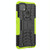 For OPPO Realme C21 / C20 Tire Texture Shockproof TPU+PC Protective Case with Holder(Green)