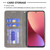 For Xiaomi 12 Prismatic Invisible Magnetic Leather Phone Case(Grey)