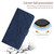 For Samsung Galaxy S21 5G Stitching Embossed Leather Phone Case(Blue)