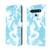 For LG Stylo 6 / K71 Cloud Fog Pattern Horizontal Flip Leather Case with Holder & Card Slot & Wallet(Sky Blue)