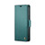 For iPhone 13 Pro Max CaseMe 023 Butterfly Buckle Litchi Texture RFID Anti-theft Leather Phone Case(Pearly Blue)