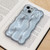 For iPhone 11 Wave Bubbles TPU Phone Case(Pearlescent Blue)