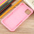 For iPhone 15 Plus Ring Holder Non-slip Shockproof Armor Phone Case(Pink)
