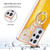 For Samsung Galaxy S21 Ultra 5G Electroplating Dual-side IMD Phone Case with Ring Holder(Draft Beer)