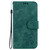 For iPhone 15 Little Tiger Embossed Leather Phone Case(Green)