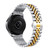 For Huawei Watch 3 / 3 Pro Five Beads Steel Watch Band(Silver Gold) For Huawei Watch 3 / 3 Pro Five Beads Steel Watch Band(Silver Gold)