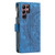 For Samsung Galaxy S22 Ultra 5G Multi-Card Totem Zipper Leather Phone Case(Blue) For Samsung Galaxy S22 Ultra 5G Multi-Card Totem Zipper Leather Phone Case(Blue)